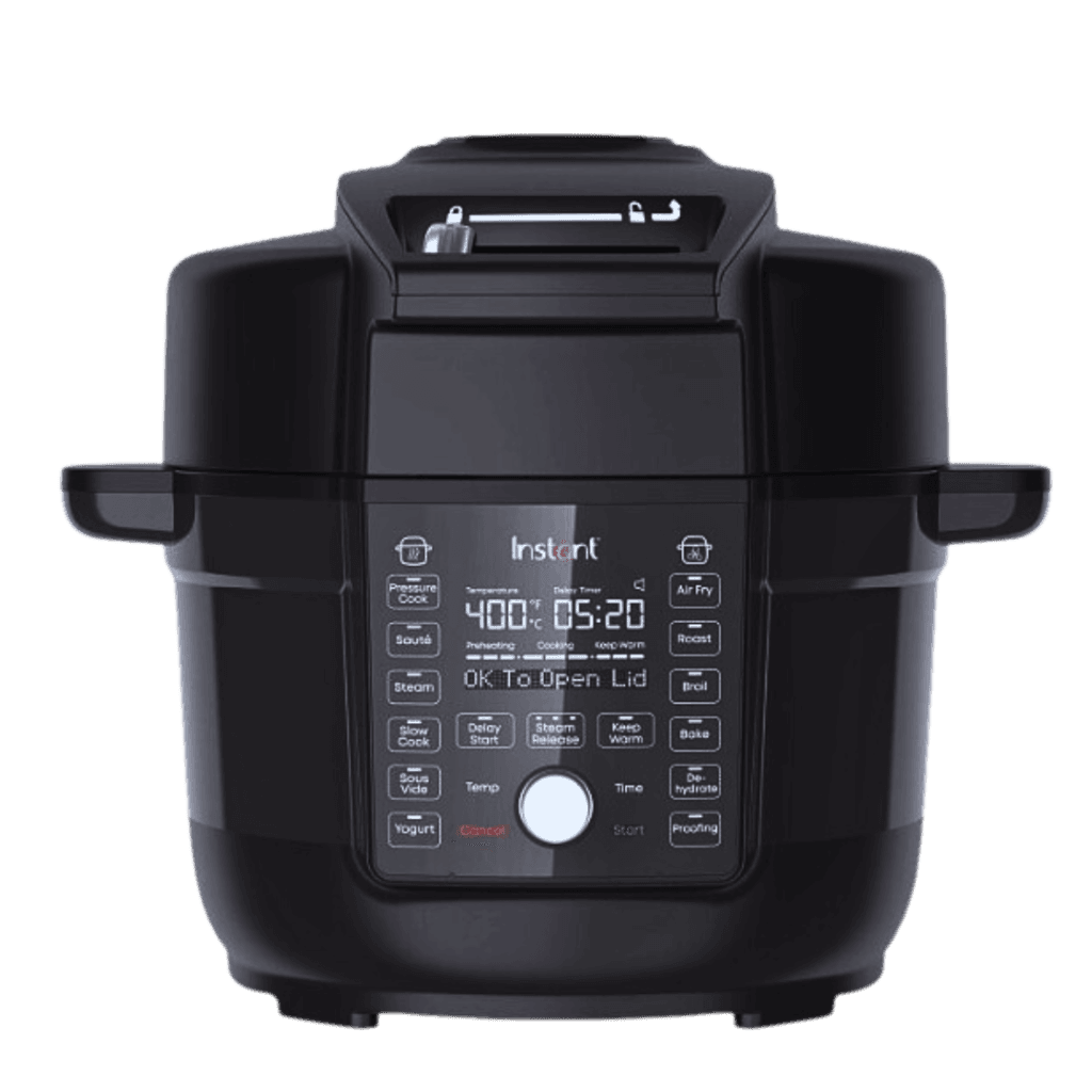 Instant pot and airfryer for meal prep