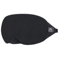Black lightweight sleep eye mask