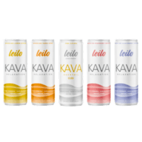 Leilo Kava Variety Pack cans