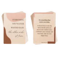 Bold Tuesday Affirmation and Self-Care cards