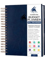 Clever Fox Blue Financial WEllness Budget Planner