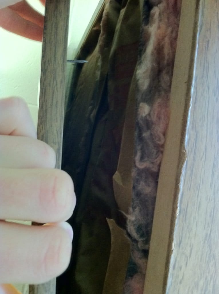 mold in the insulation in my dorm room that started my chronic illness journey with mold illness