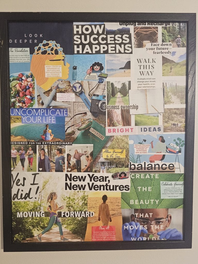vision board example